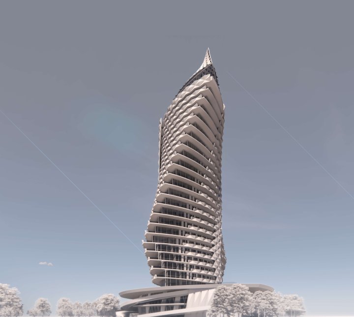 Residential Tower with Commercial Retail Centre